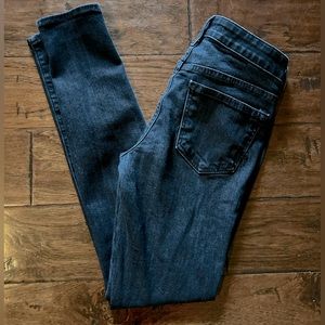 Rich & Skinny Aged Rinse Blue Denim Jeans Size 26